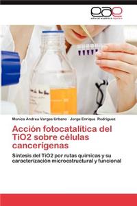 Accion Fotocatalitica del Tio2 Sobre Celulas Cancerigenas