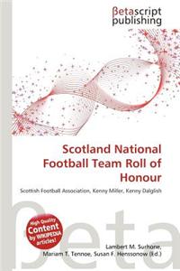 Scotland National Football Team Roll of Honour