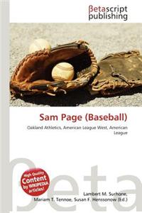 Sam Page (Baseball)