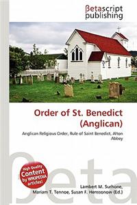 Order of St. Benedict (Anglican)