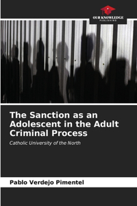 Sanction as an Adolescent in the Adult Criminal Process