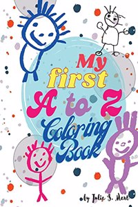 My First A-Z Coloring Book