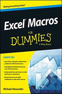Excel Macros For Dummies