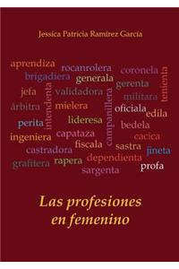 Las profesiones en femenino