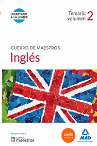Cuerpo de Maestros Ingles. Temario volumen 2