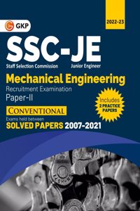 SSC Junior Engineer Paper II - Mechanical Engineering- Conventional Solved Papers (Exams Held between 2007-2021)