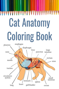 Cat Anatomy Coloring Book