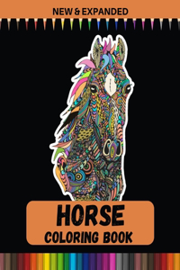 Horse Coloring Book (New & Expanded)