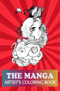 The Manga Artist's Coloring Book