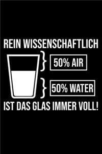 Rein Wissenschaftlich Ist Das Glas Immer Voll!