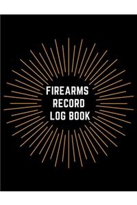 Firearms Record Log Book