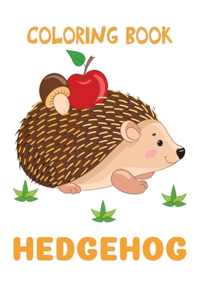 Coloring Book Hedgehog