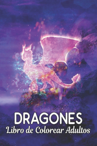 Libro de Colorear Adultos Dragones