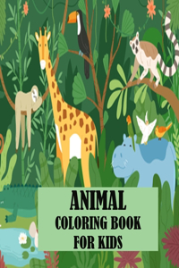 Animal Coloring Book For Kids