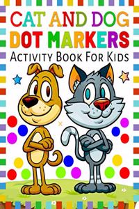 Cat And Dog Dot Markers Activity Book For Kids