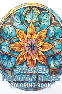 Stained Mandala Glass Coloring Book