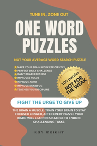 ONE Word Puzzles Book