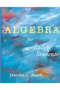 Algebra for College Students