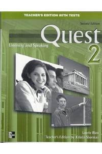 Quest Level 2 Listening and Speaking Teacher's Edition