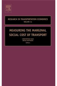 Measuring the Marginal Social Cost of Transport