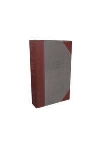 NKJV, Reference Bible, Super Giant Print, Cloth over Board, Gray/Red, Red Letter, Comfort Print