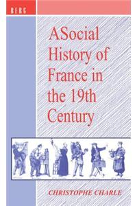 Social History of France in the 19th Century