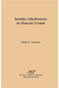 Semitic Interference in Marcan Syntax
