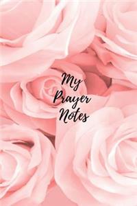 My Prayer Notes