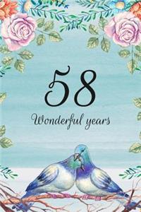 58 Wonderful Years