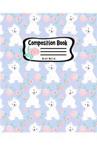 Composition Book Wide Ruled