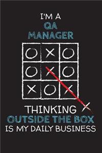 I'm a QA MANAGER