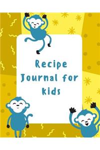 Recipe Journal For Kids