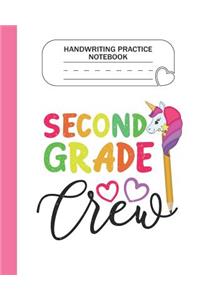 Handwriting Practice Notebook - 2nd Grade Crew