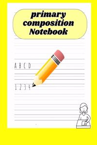 Primary Composition Notebook