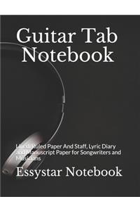 Guitar Tab Notebook