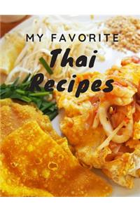 My Favorite Thai Recipes