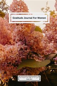 Gratitude Journal For Women
