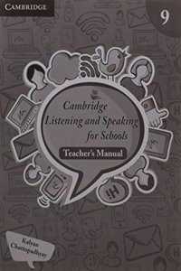 Cambridge Listening and Speaking for Schools 9 Secondary Teachers Book