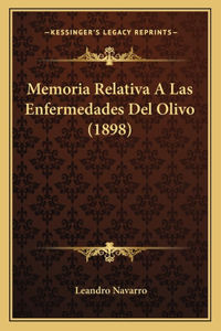 Memoria Relativa A Las Enfermedades Del Olivo (1898)