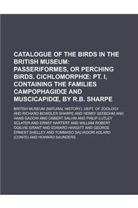 Catalogue of the Birds in the British Museum