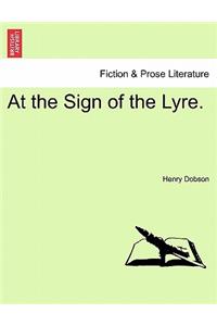 At the Sign of the Lyre.