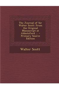 Journal of Sir Walter Scott