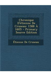 Chronique d'Étienne de Cruseau