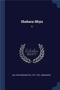 Shabara-Bhya