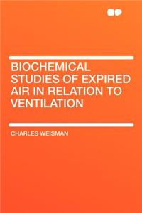 Biochemical Studies of Expired Air in Relation to Ventilation