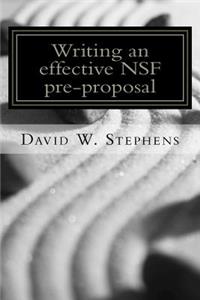 Writing an effective NSF pre-proposal