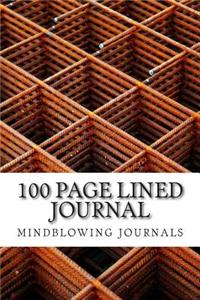 100 Page Lined Journal