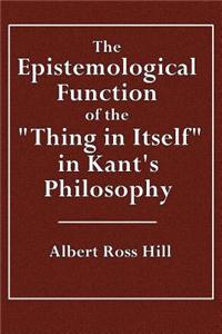 The Epistemological Function of the 