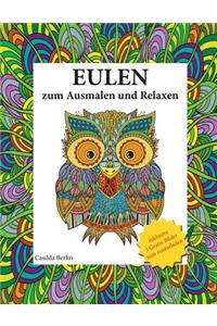 Eulen - zum Ausmalen und Relaxen