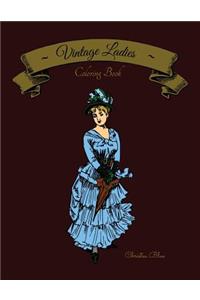Vintage Ladies Coloring Book